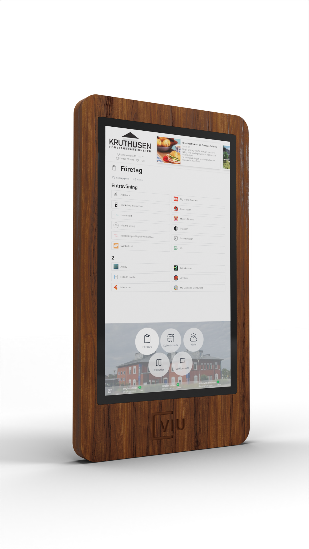 WallPad 43", 1 year warranty